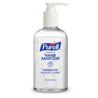 Sanitier Hand PURELL Advanced Gel, 8 fl oz Pump Round Bottle (1/EA 12/CS) by GOJO Industries, Inc.  ID 4040-12-S